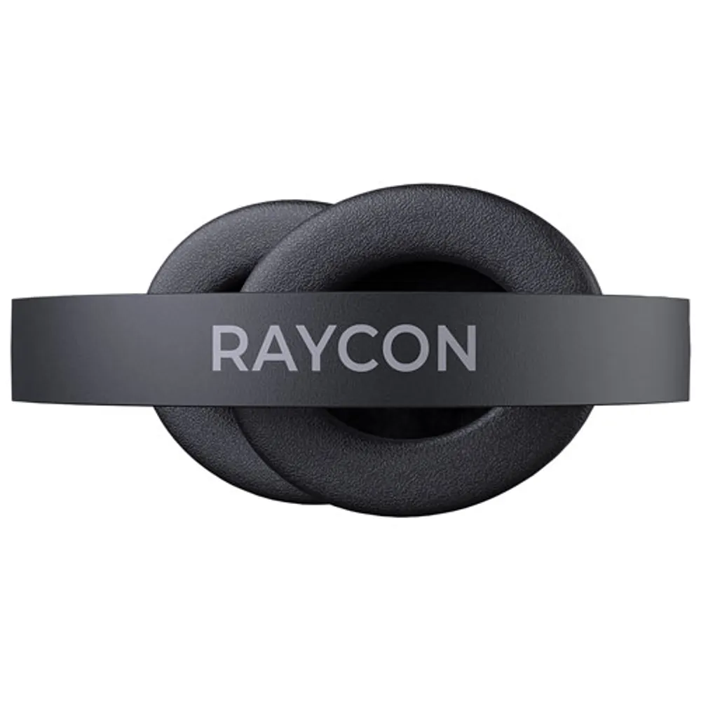 Raycon The Fitness Over-Ear Noise Cancelling Bluetooth Headphones - Black