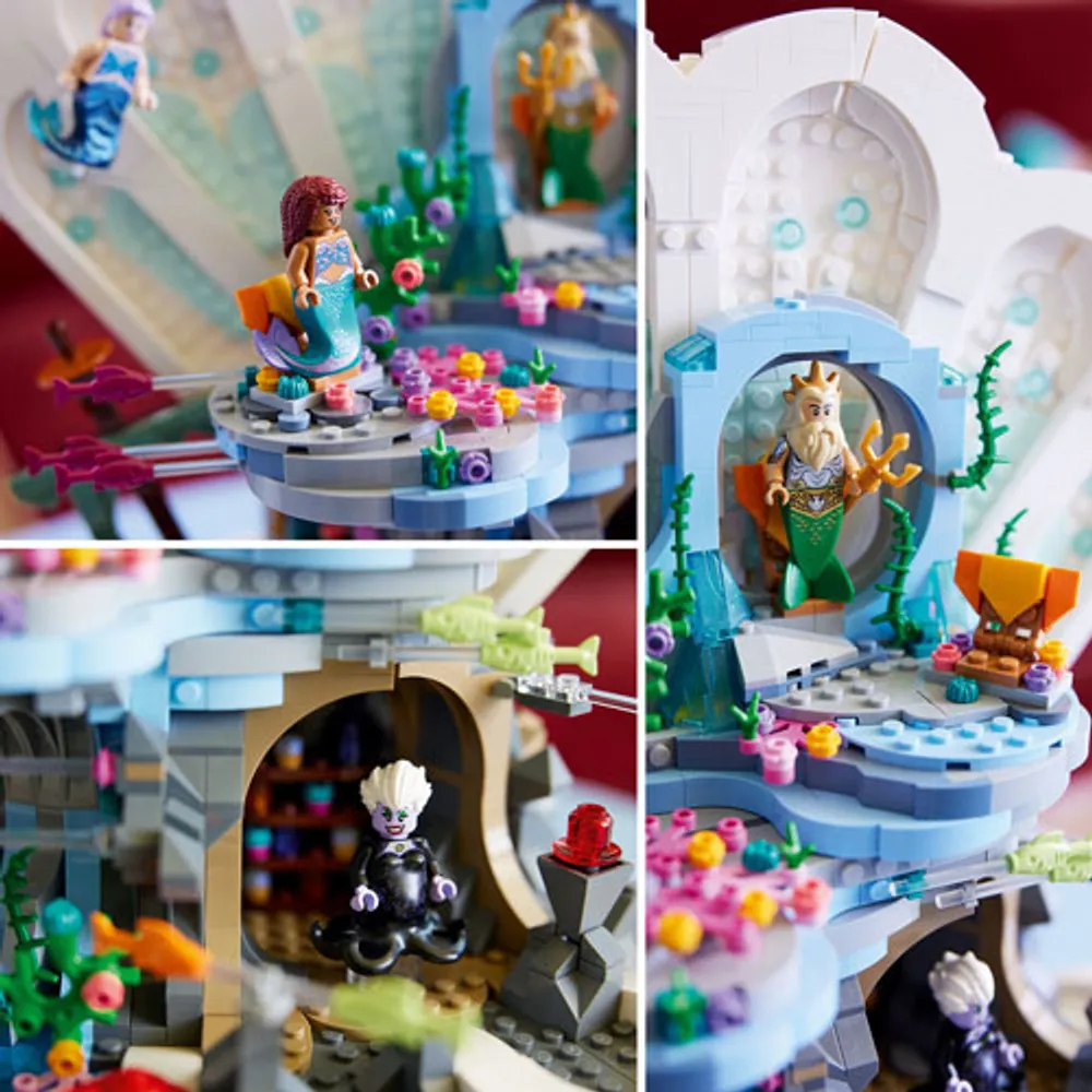 LEGO Disney: The Little Mermaid Royal Clamshell - 1808 Pieces (43225)