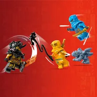 LEGO Ninjago Dragons Rising: Nya and Arin’s Baby Dragon Battle - 157 Pieces (71798)