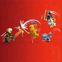 LEGO Ninjago: Dragons Rising - Sora’s Transforming Mech Bike Racer - 384 Pieces (71792)