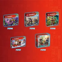 LEGO Ninjago Dragons Rising: Lloyd and Arin’s Ninja Team Mechs - 764 Pieces (71794)