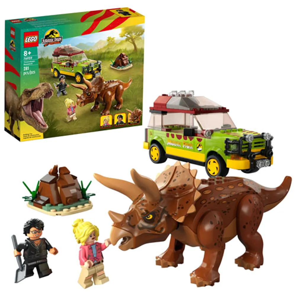 LEGO Jurassic Park: Triceratops Research - 281 Pieces (76959)