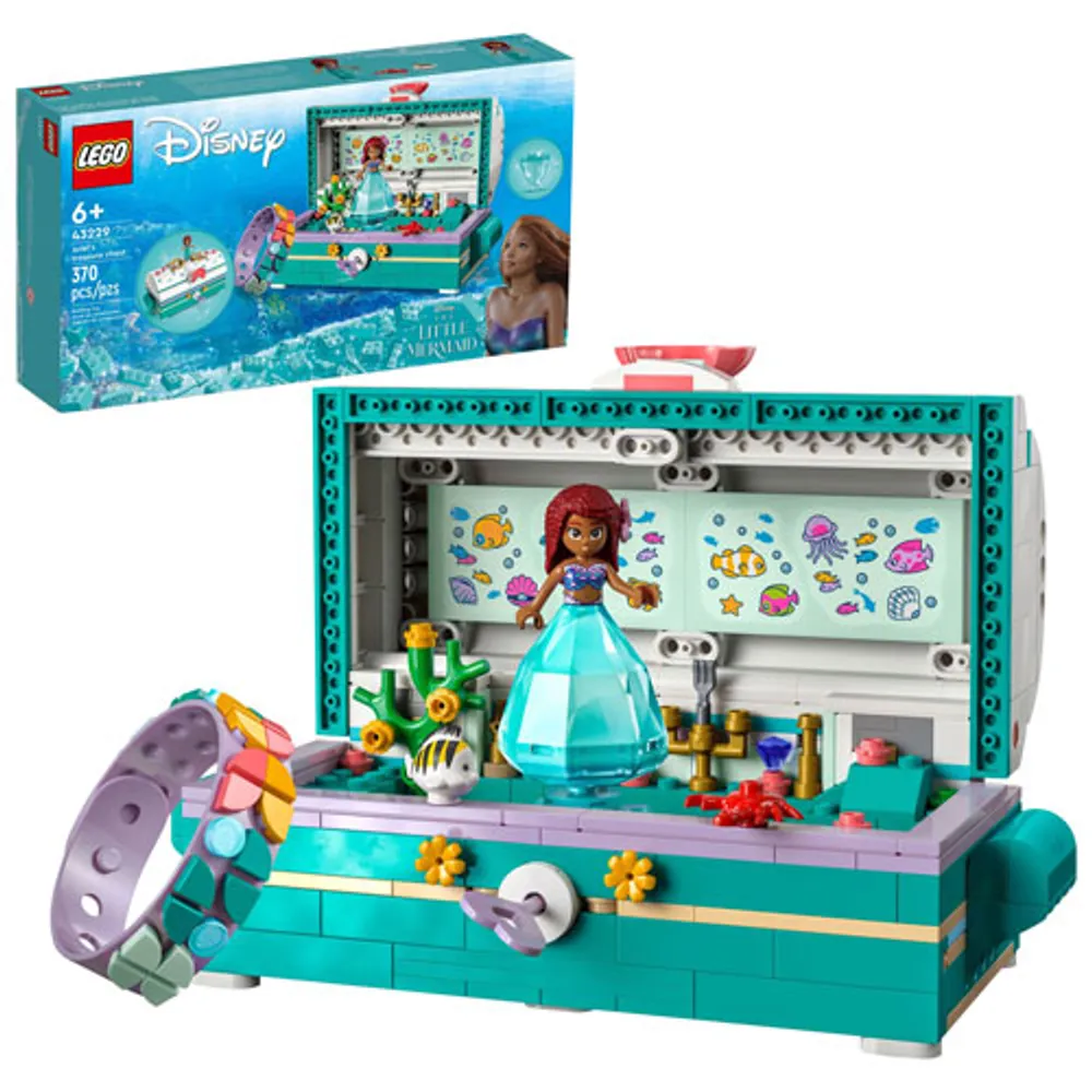 LEGO Disney: Ariel's Treasure Chest - 370 Pieces (43229)