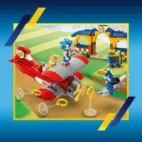 LEGO the Hedgehog: Tails’ Workshop and Tornado Plane - 376 Pieces (76991)