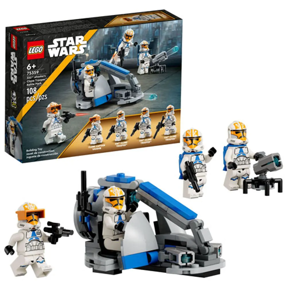 LEGO Star Wars: 332nd Ahsoka’s Clone Trooper Battle Pack - 108 Pieces (75359)