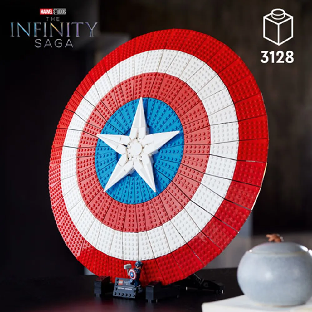 LEGO Super Heroes Marvel: Captain America’s Shield - 3128 Pieces (76262)