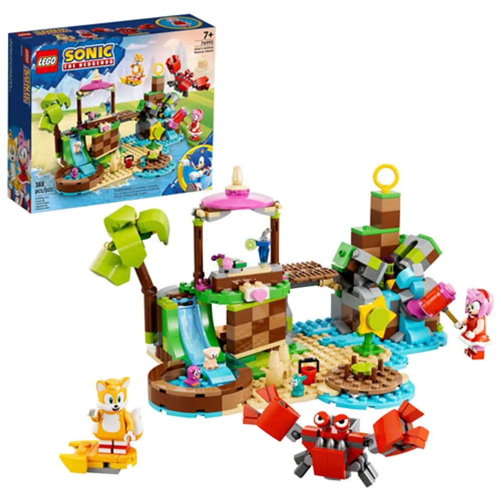 LEGO Sonic the Hedgehog: Amy’s Animal Rescue Island - 388 Pieces (76992)