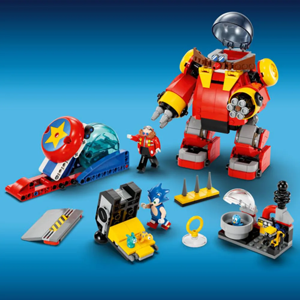 LEGO Sonic the Hedgehog: Sonic vs. Dr. Eggman’s Death Egg Robot - 615 Pieces (76993)