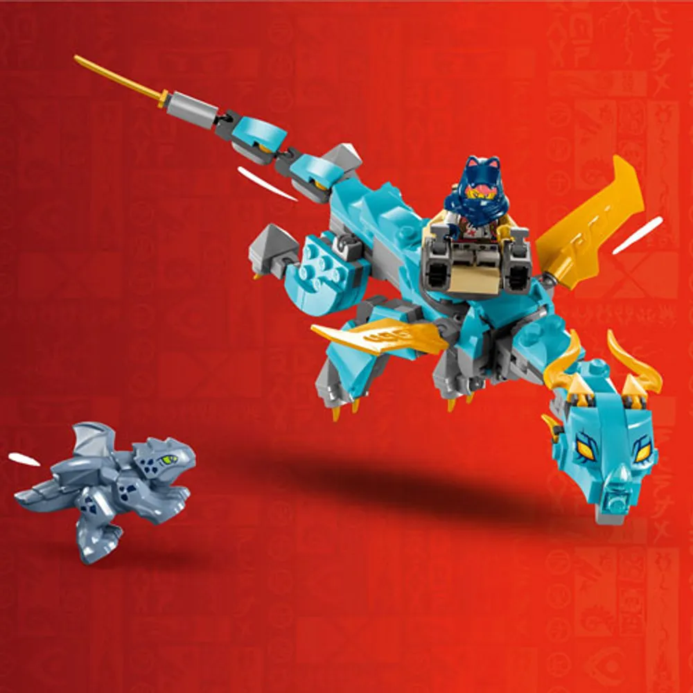 LEGO Ninjago Dragons Rising: Nya and Arin's Baby Dragon Battle - 157 Pieces  (71798)