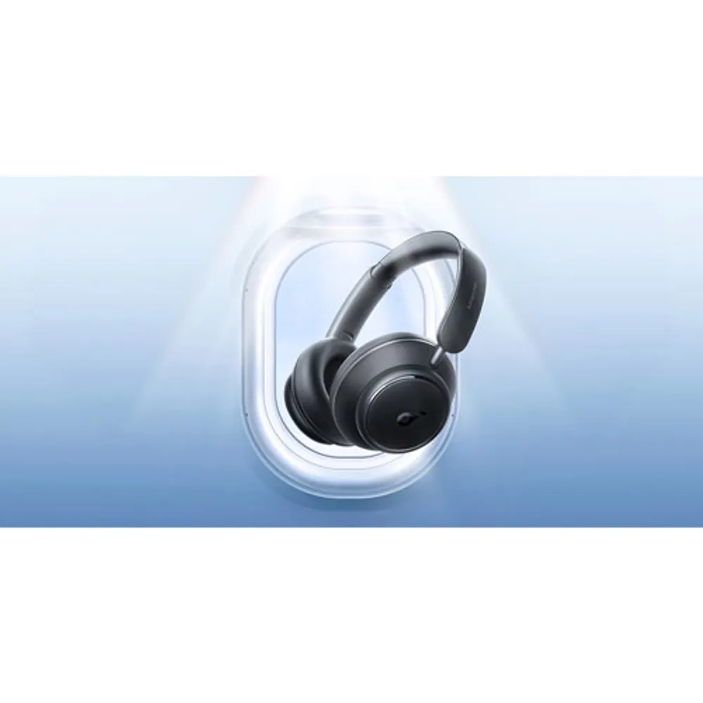 Soundcore by Anker Space Q45 Over-Ear Noise Cancelling Bluetooth Headphones - Black