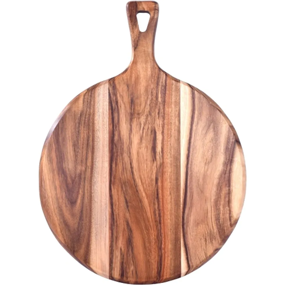 Acacia Wood Cutting Board - Wooden Kitchen Cutting Board for Meat, Cheese,  Bread, Vegetables &Fruits-Charcuterie Board Cheese Serving Board with