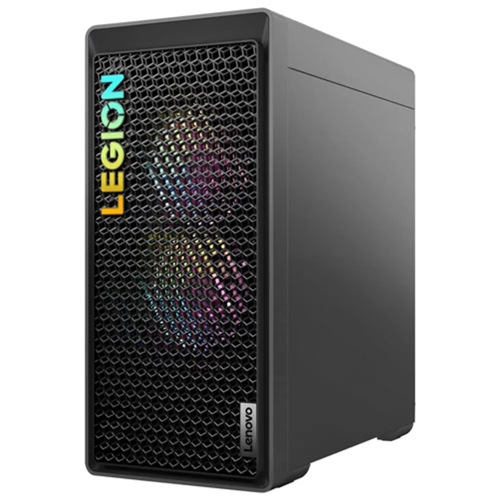 Lenovo Legion Tower 5 Gaming PC - Storm Grey (AMD Ryzen 5 7600/512GB SSD/16GB RAM/RTX 3060 LHR/Win 11)