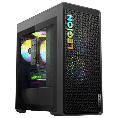 Lenovo Legion Tower 5 Gaming PC - Storm Grey (AMD Ryzen 7 7700/512GB SSD/16GB RAM/RTX 4070/Win 11)