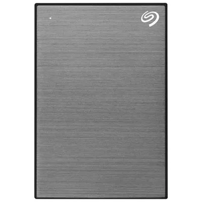 Seagate One Touch 1TB USB 3.0 Portable External Hard Drive (STKY1000404) - Space Grey