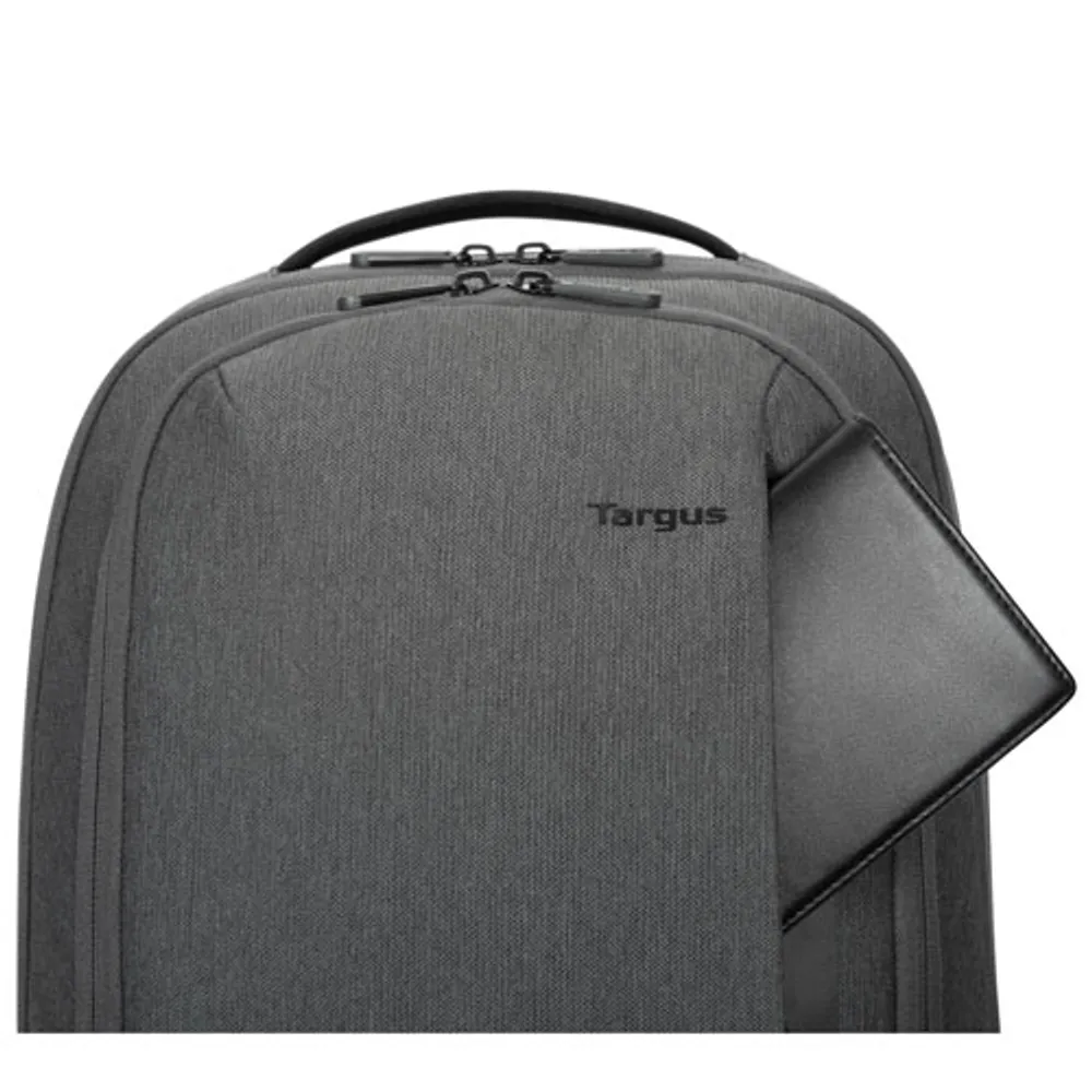 Targus Cypress EcoSmart 16" Laptop Backpack with Find My Locator - Grey
