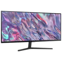 Moniteur FreeSync 34 po DEL VA WQHD 100 Hz de Samsung avec temps de réponse de 5 ms gris à gris (LS34C50DGANXZA) - Noir