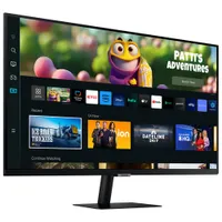 Moniteur intelligent DEL VA HD intégrale GTG 4 ms 60 Hz 32 po de Samsung (LS32CM500ENXGO) - Noir