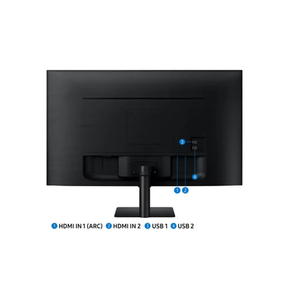 Samsung 32" FHD 60Hz 4ms GTG VA LED Smart Monitor (LS32CM500ENXGO) - Black