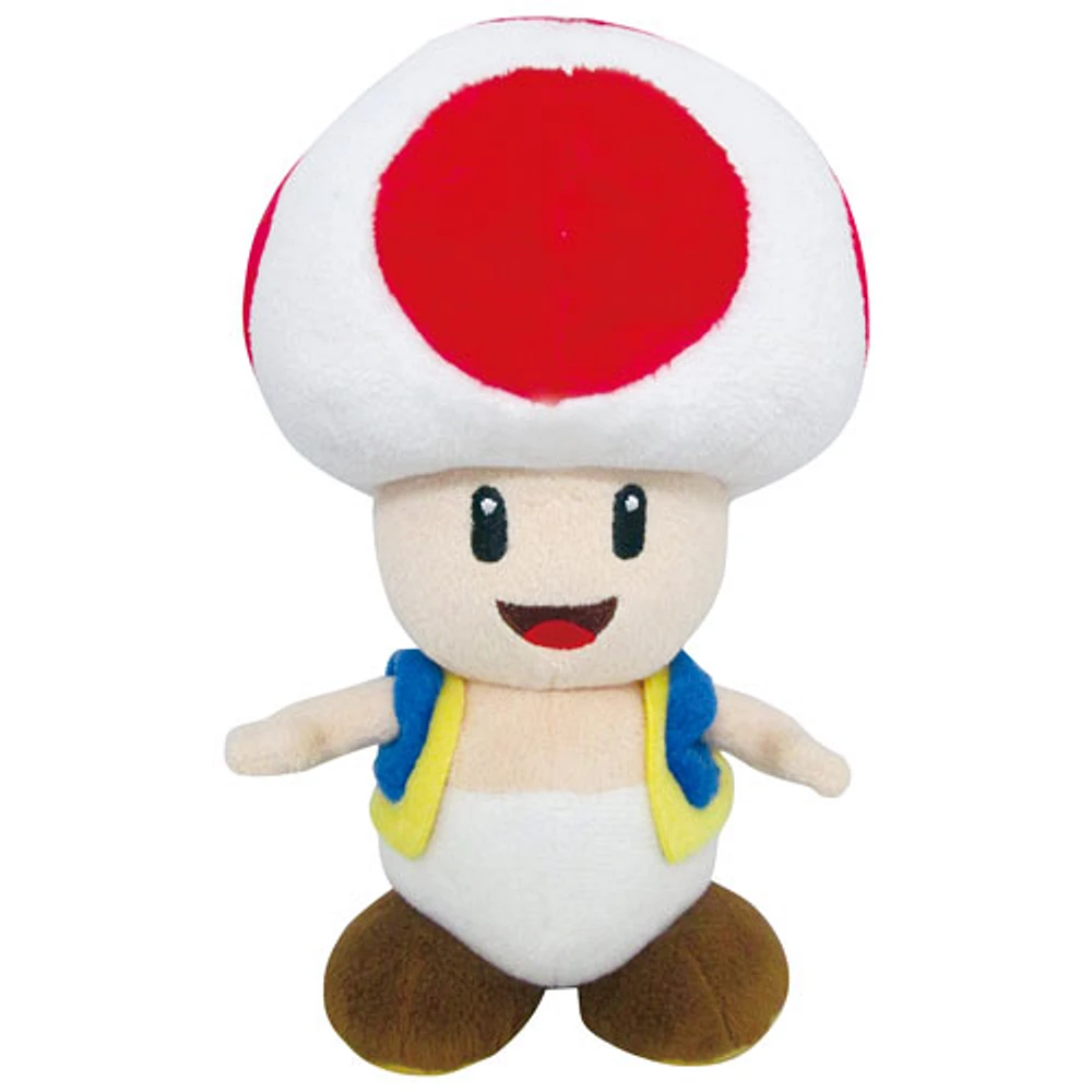 Little Buddies Super Mario Bros Red Toad Plush