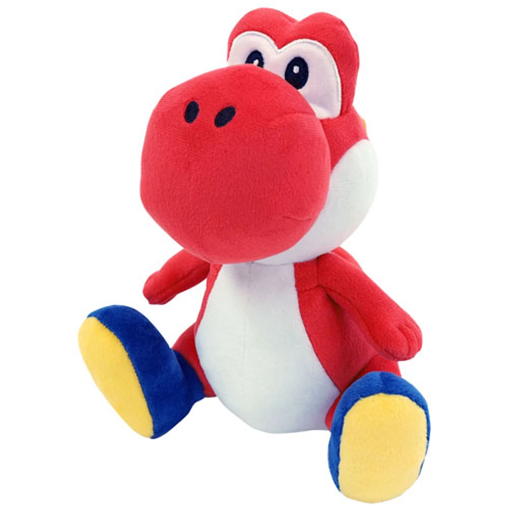 Peluche de Yoshi rouge Super Mario Bros de Little Buddies