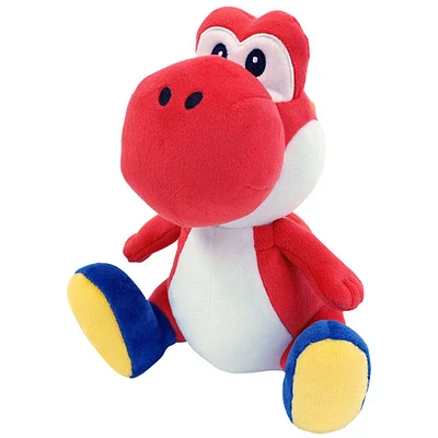 Peluche de Yoshi rouge Super Mario Bros de Little Buddies