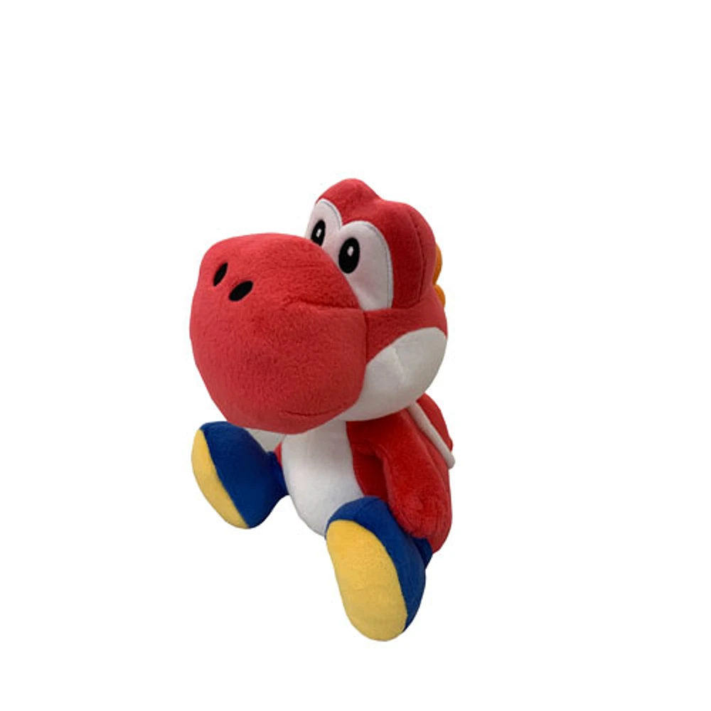 Peluche de Yoshi rouge Super Mario Bros de Little Buddies