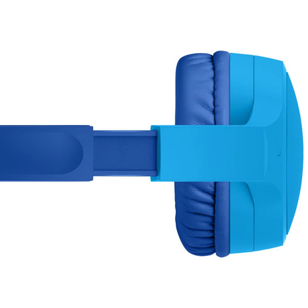 Belkin SoundForm Mini On-Ear Wired Kids Headphones - Blue
