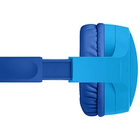 Belkin SoundForm Mini On-Ear Wired Kids Headphones - Blue