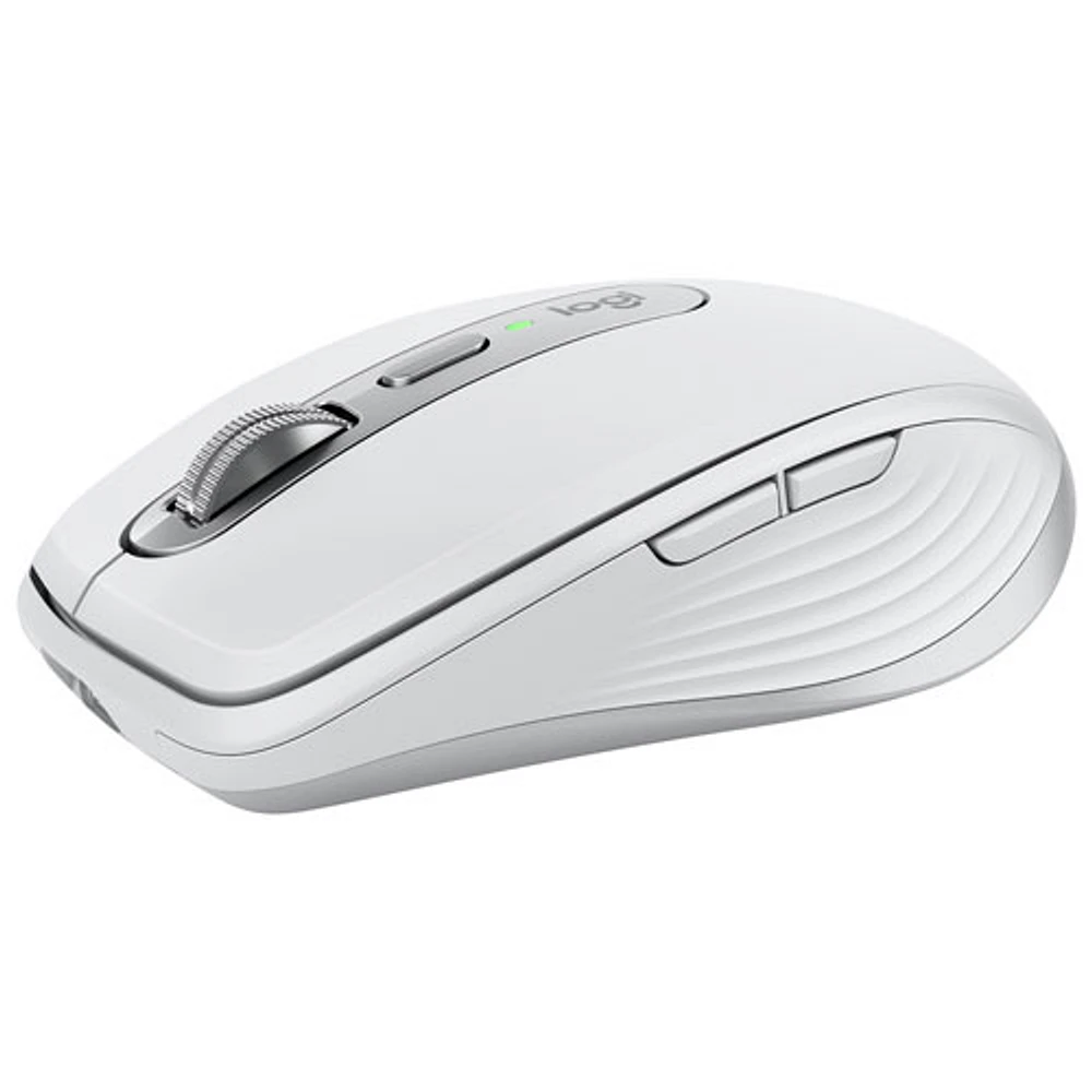 Souris sans fil Darkfield compacte MX Anywhere 3S de Logitech - Gris pâle