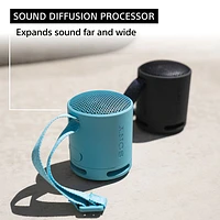 Sony SRS-XB100 Waterproof Bluetooth Wireless Speaker - Light Grey