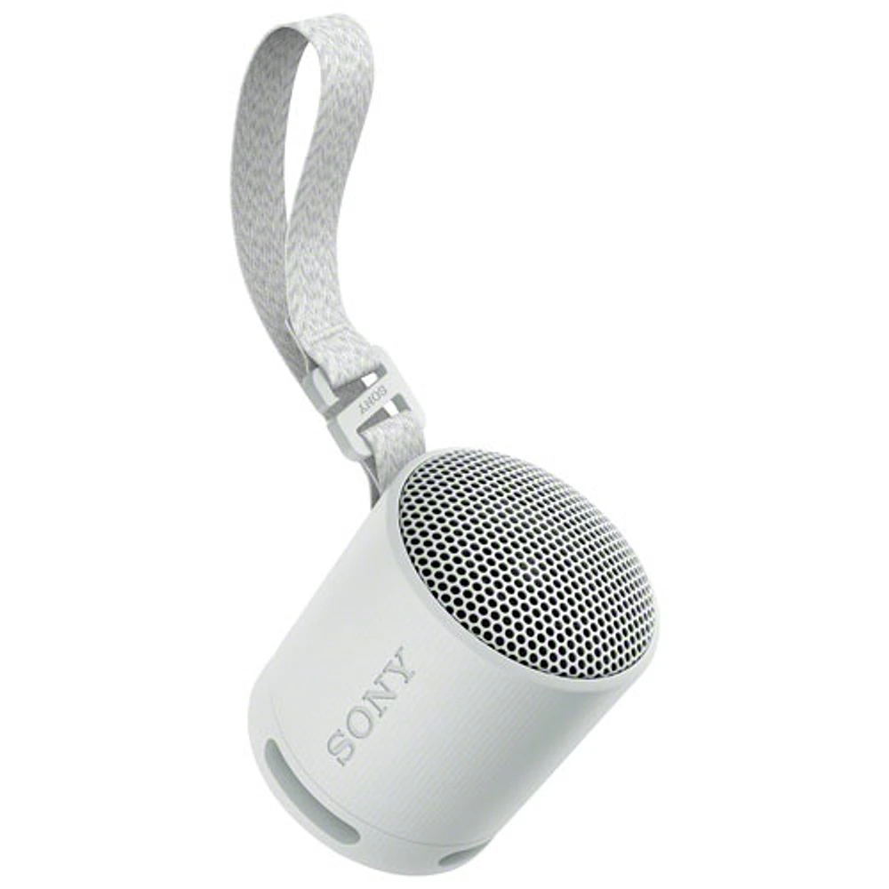Sony SRS-XB100 Waterproof Bluetooth Wireless Speaker - Light Grey