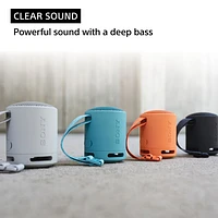 Sony SRS-XB100 Waterproof Bluetooth Wireless Speaker - Light Grey