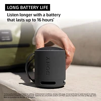Sony SRS-XB100 Waterproof Bluetooth Wireless Speaker - Light Grey