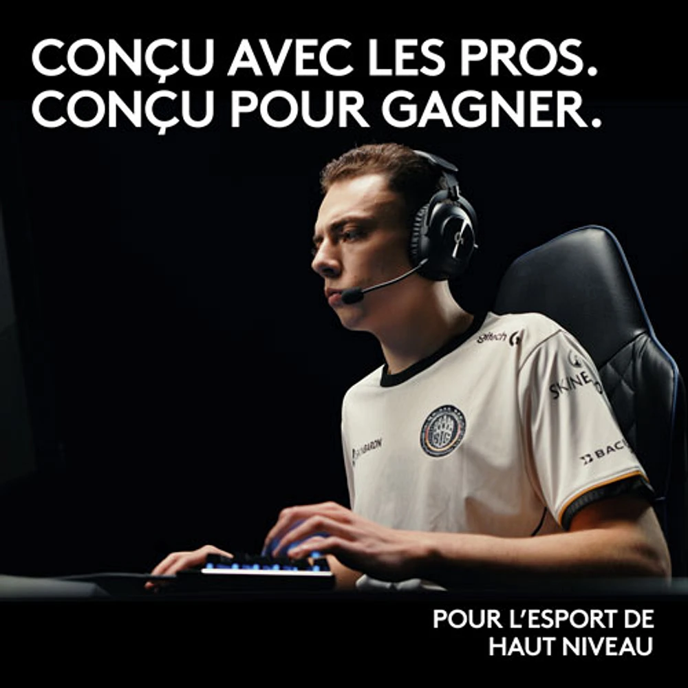 Casque de jeu sans fil G PRO X 2 LIGHTSPEED de Logitech - Blanc