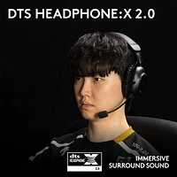 Casque de jeu sans fil G PRO X 2 LIGHTSPEED de Logitech - Blanc