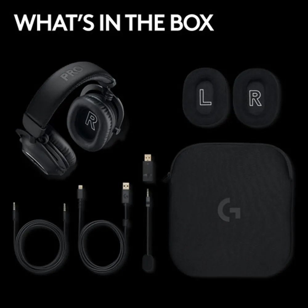 Logitech G PRO X 2 LIGHTSPEED Wireless Gaming Headset - Black
