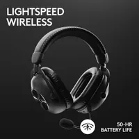 Casque de jeu sans fil G PRO X 2 LIGHTSPEED de Logitech - Noir