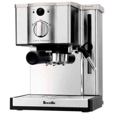 Refurbished (Good) - Breville Café Roma Pump Espresso Machine - Remanufactured by Breville