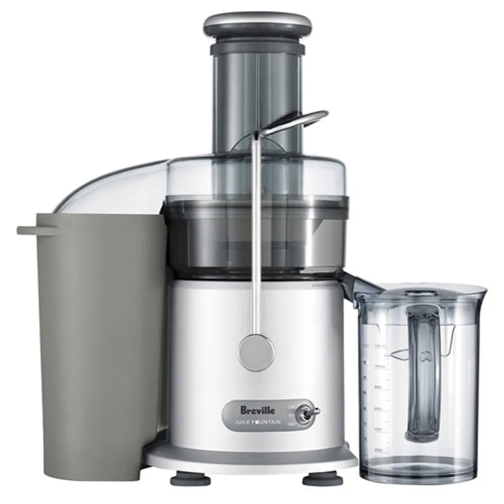 Refurbished (Good) - Breville Juice Fountain Plus Centrifugal Juicer - Silver - Remanufactured by Breville