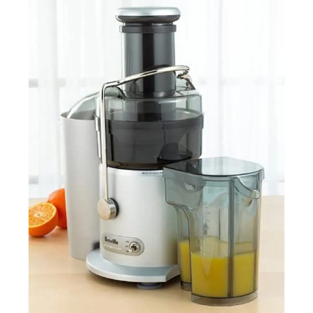 Refurbished (Good) - Breville Juice Fountain Plus Centrifugal Juicer - Silver - Remanufactured by Breville