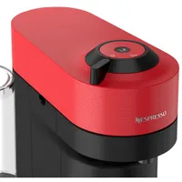 Nespresso Vertuo Pop+ Coffee Pod Machine by Breville with Aeroccino - Spicy Red