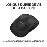 Souris optique Bluetooth de 1000 ppp M240 Silent de Logitech - Noir - Exclusivité Best Buy