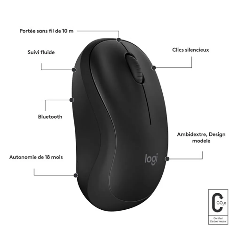 Logitech M240 Silent 1000 DPI Bluetooth Optical Mouse