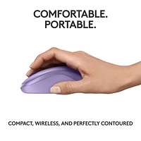 Logitech M240 Silent 1000 DPI Bluetooth Optical Mouse - Lavender - Only at Best Buy