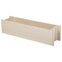 New Age Garden 30" Rectangular Window Planter Box - Beige