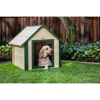 New Age Pet Bunk XL Dog House - Maple