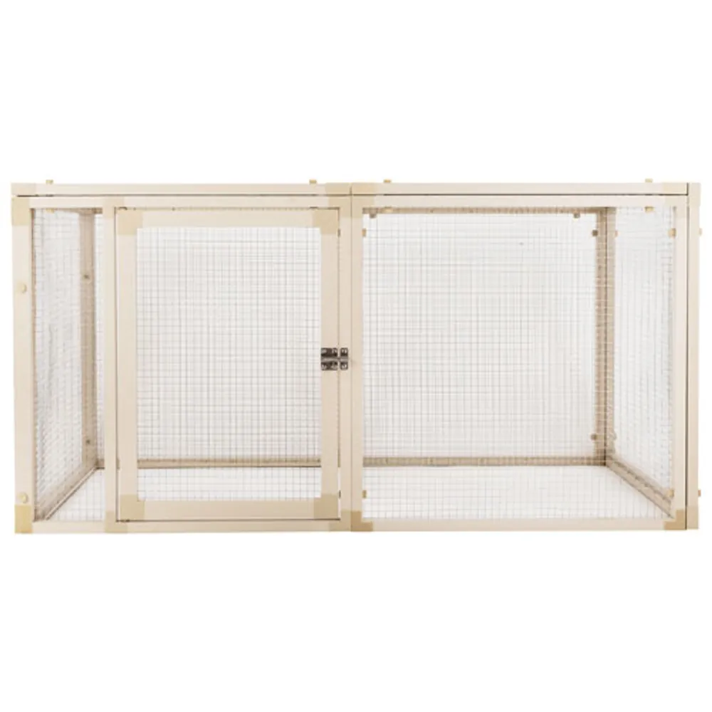 New Age Pet Fontana Chicken Pen - Maple