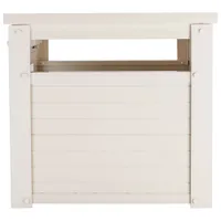 Meuble à litière de New Age Pet - Blanc antique