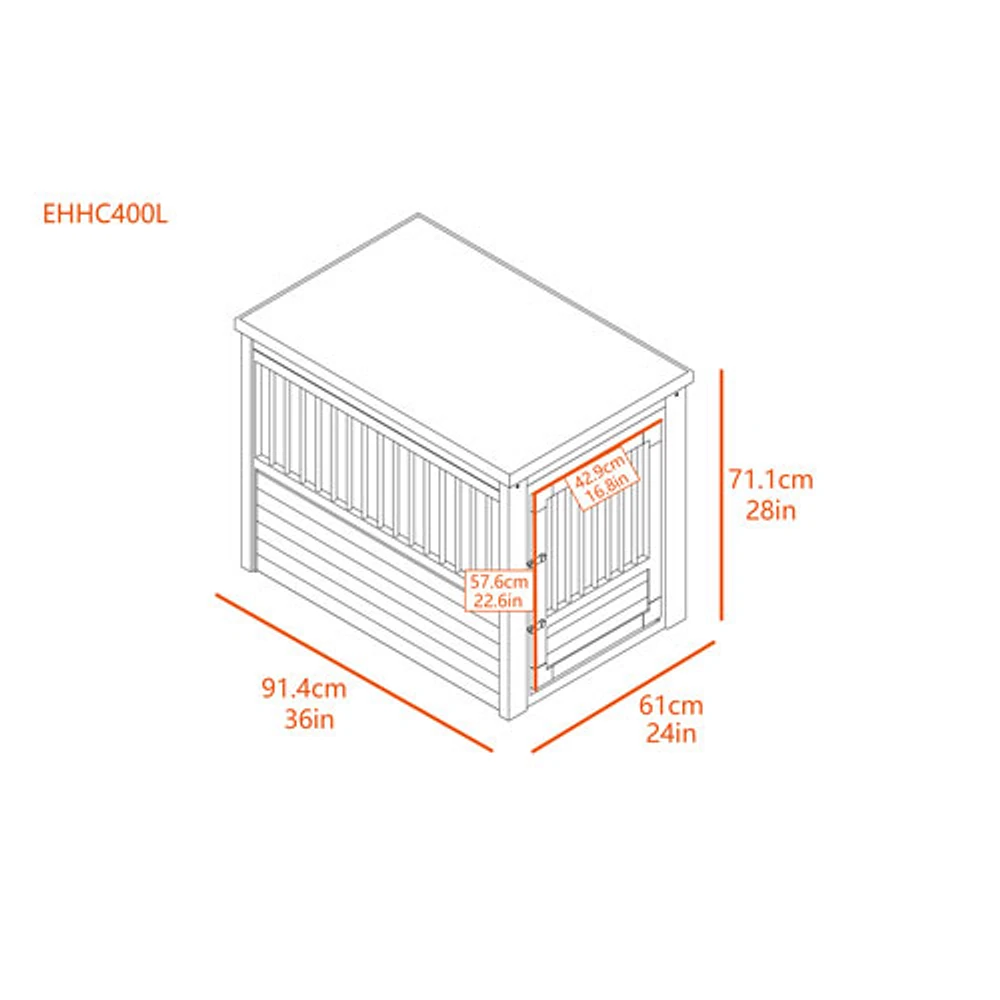 New Age Pet InnPlace Pet Crate & End Table