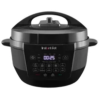 Autocuiseur électrique à base large 7-en-1 Duo d'Instant Pot - 7,5 pte - Noir